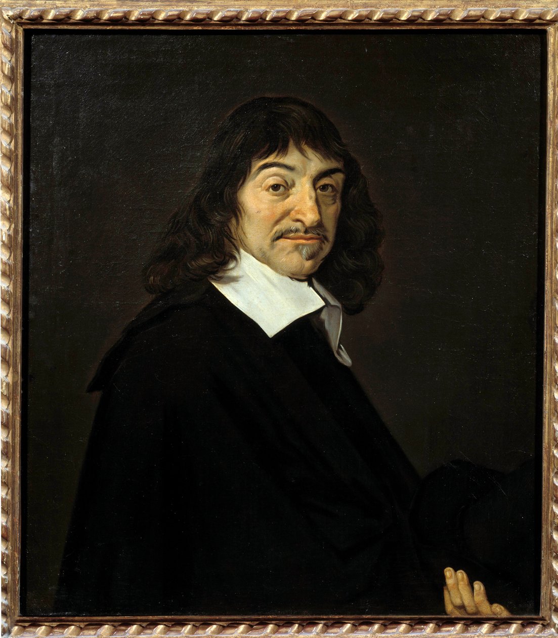 Rene Descartesin muotokuva tekijältä Frans (after) Hals