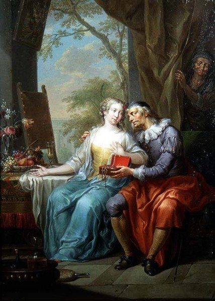 Allegoriat eriarvoisesta rakkaudesta (pari) tekijältä Frans Christoph Janneck