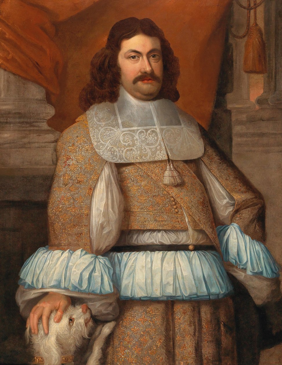 Parman herttuan Ranuccio II Farnesen muotokuva 1630-1694. tekijältä Frans, Denys