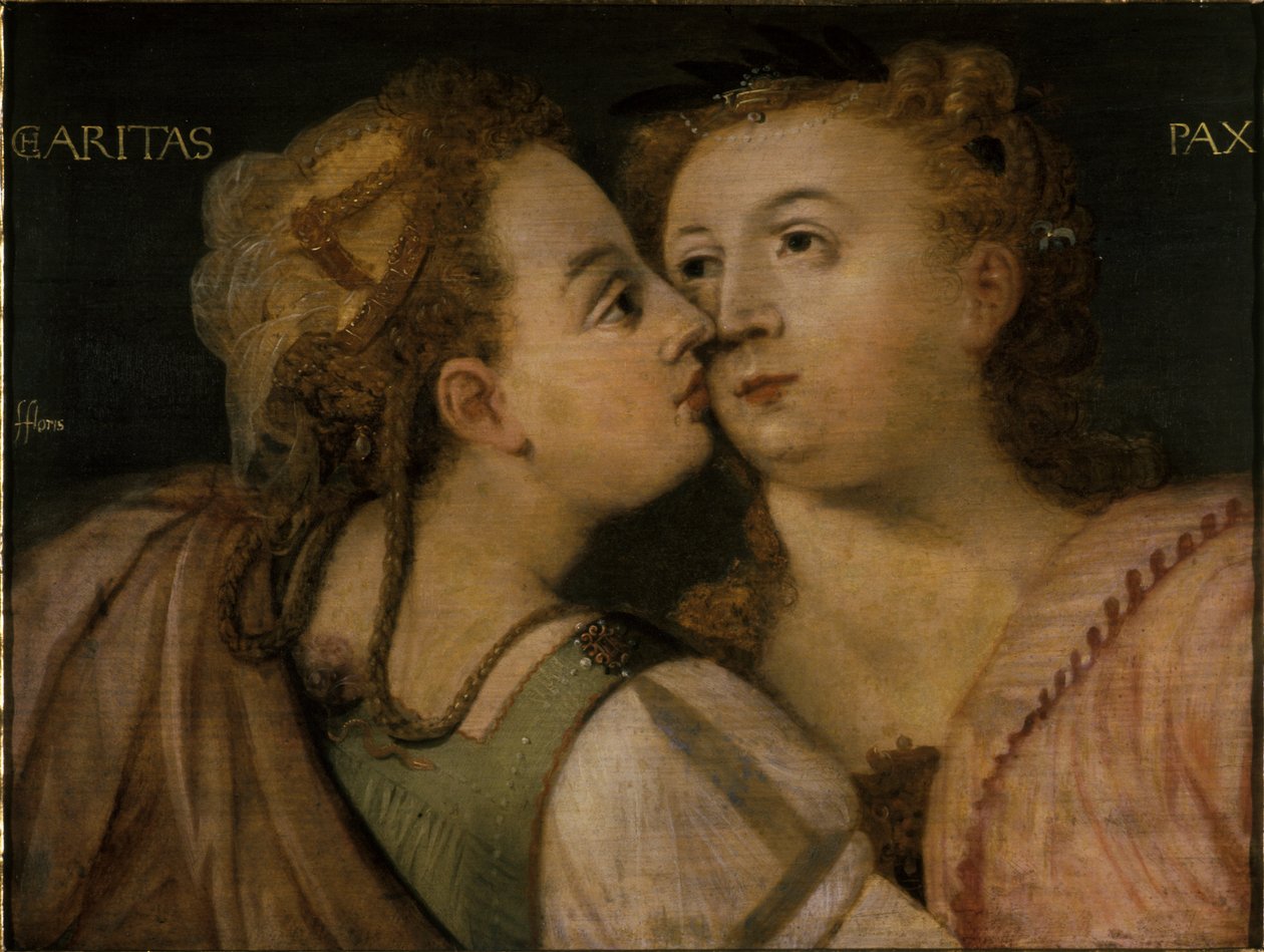 Hyväntekeväisyys suutelee Peacea tekijältä Frans Floris