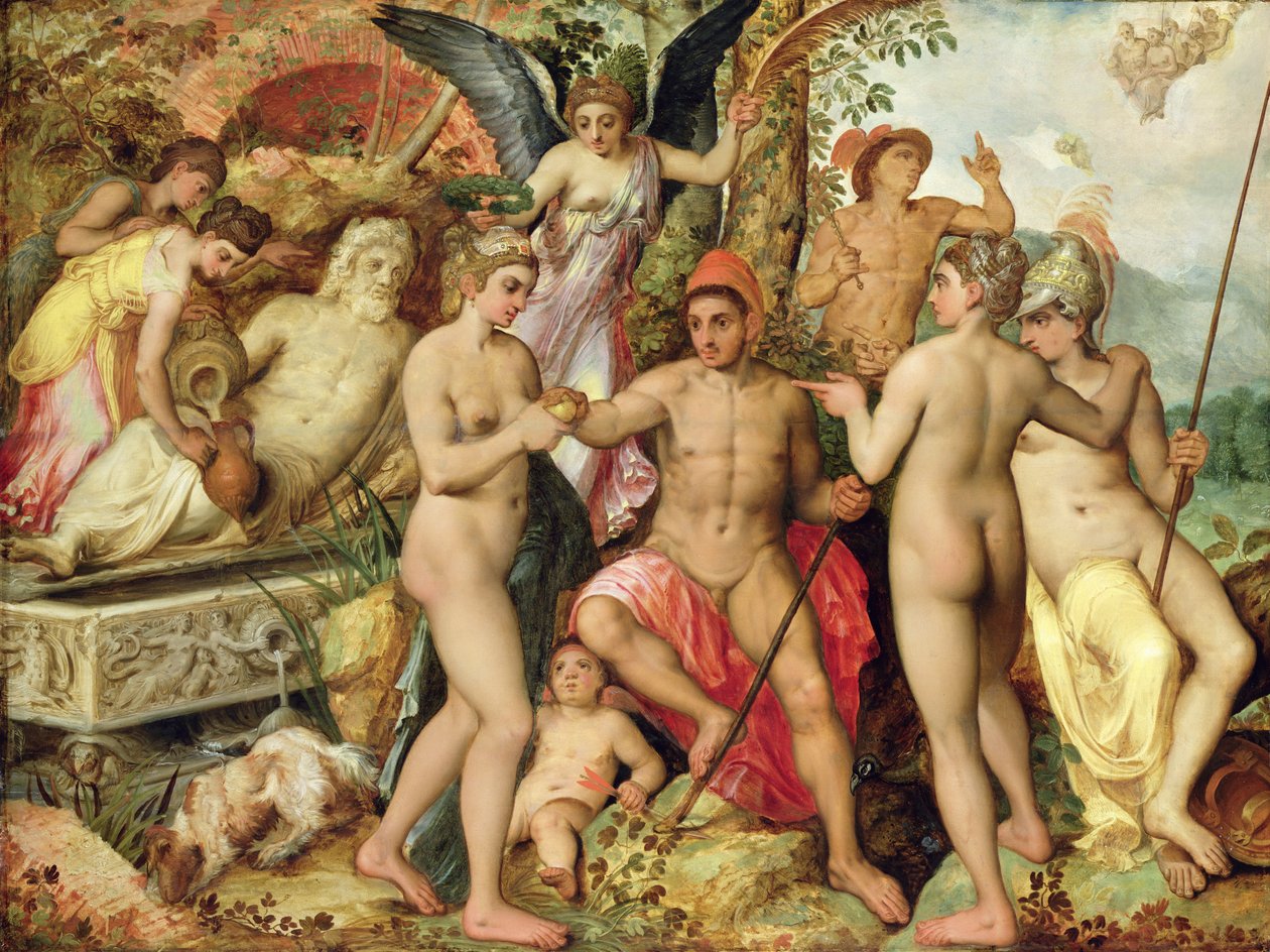 Pariisin tuomio, 1548 tekijältä Frans Floris