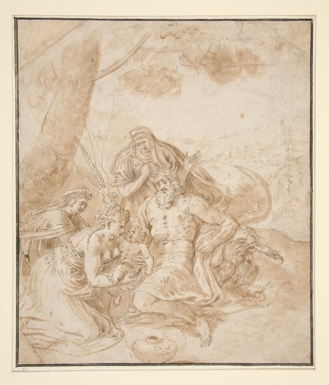 Bacchuksen syntymä tekijältä Frans Floris the Elder