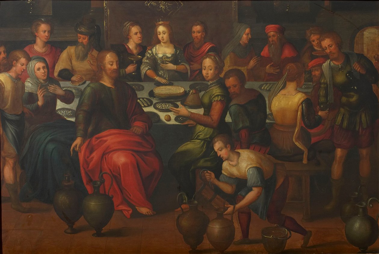 Hääjuhla Kaanassa. tekijältä Frans Francken the Elder