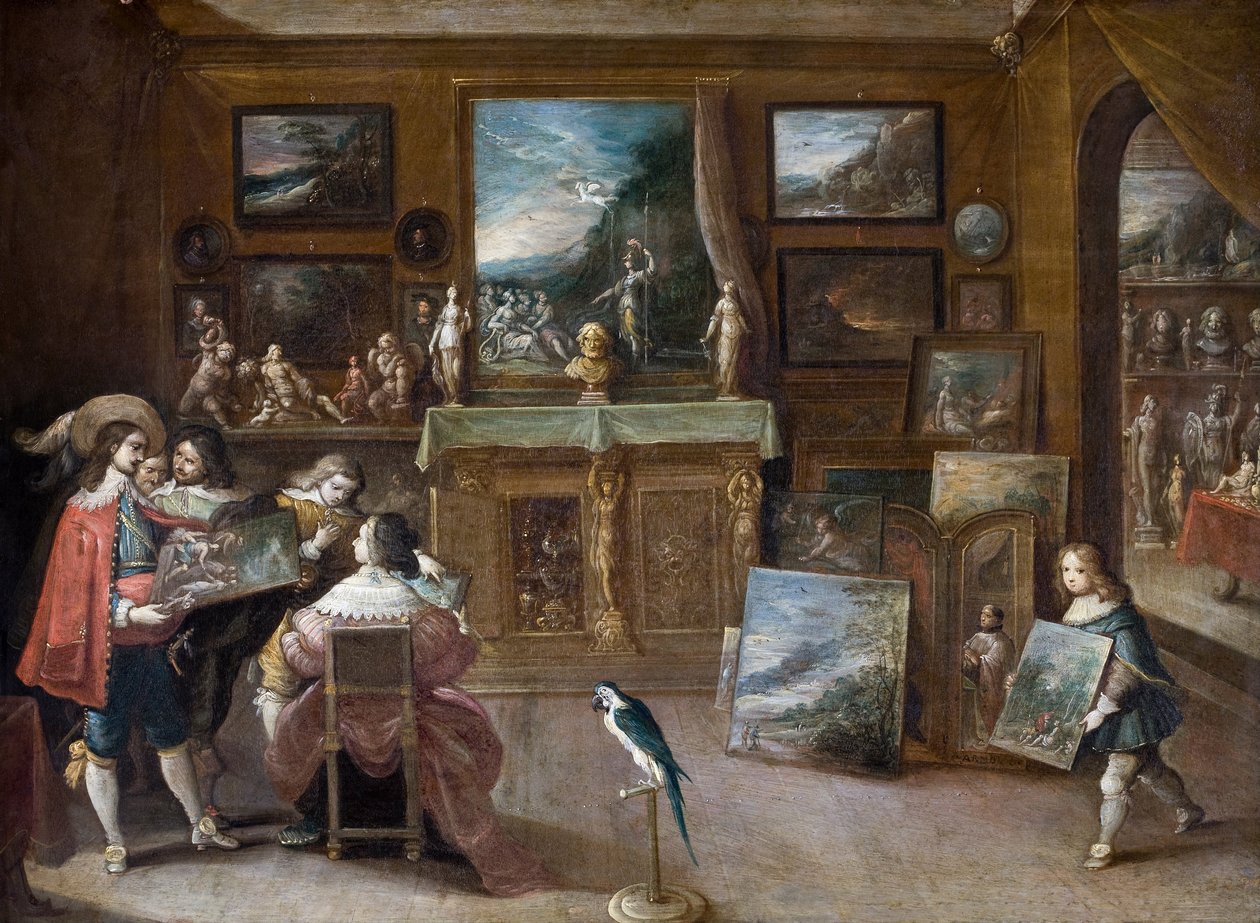 Vierailu taidekauppiaalla tekijältä Frans Francken the Younger