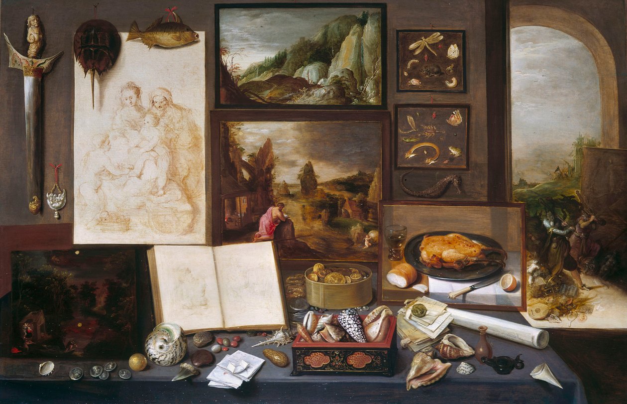 Keräilijän kabinetti tekijältä Frans Francken the Younger