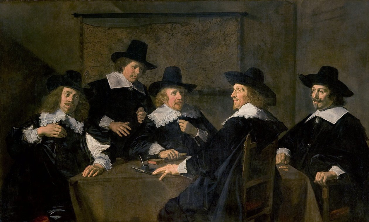 Vaihtoehtoinen nimi(t):  

Elisabethin sairaalan Haarlemissa[1]. tekijältä Frans Hals