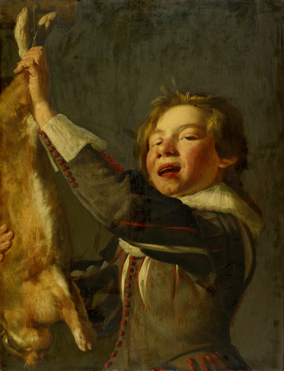 Poika kuolleen jänisen kanssa tekijältä Frans Hals