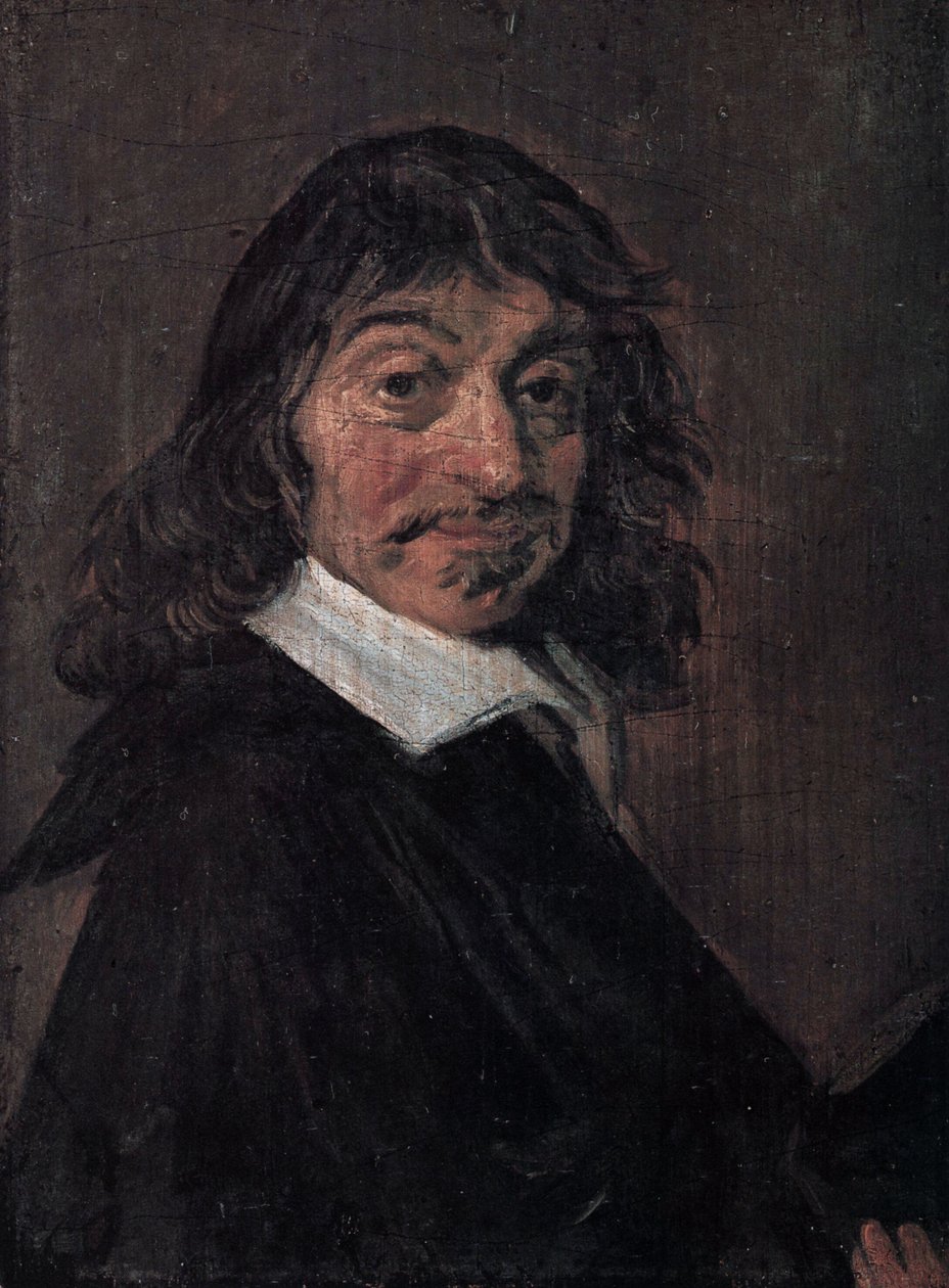 Tanskalainen: René Descartes (1596-1650) René Descartesin muotokuva tekijältä Frans Hals