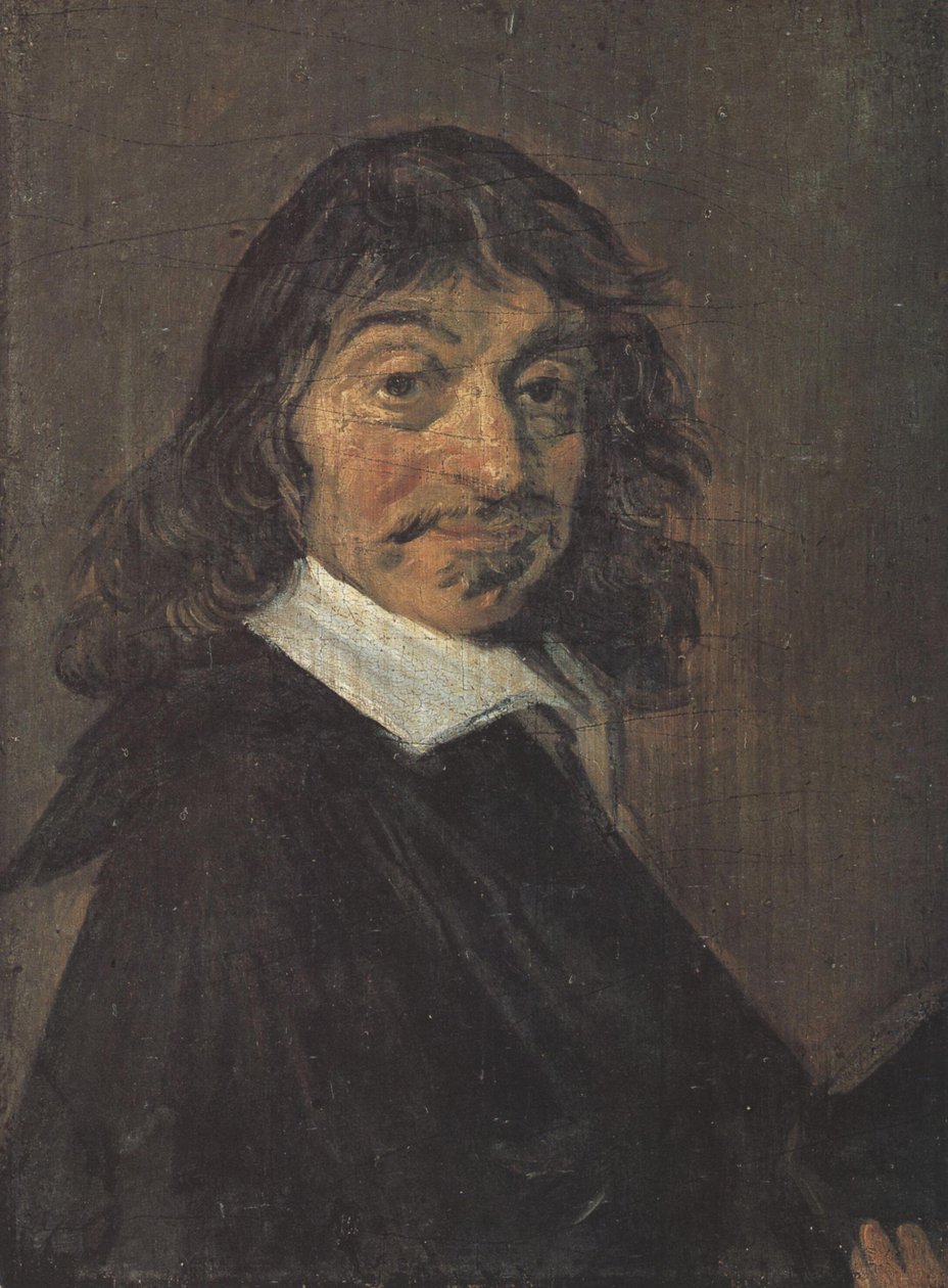 Tanskalainen: René Descartes (1596-1650) René Descartesin muotokuva tekijältä Frans Hals