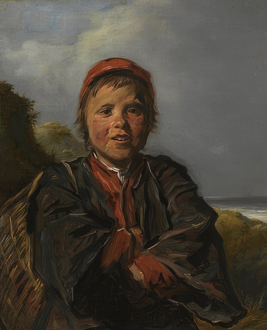 Kalastajapoika. Noin 1630-33 tekijältä Frans Hals