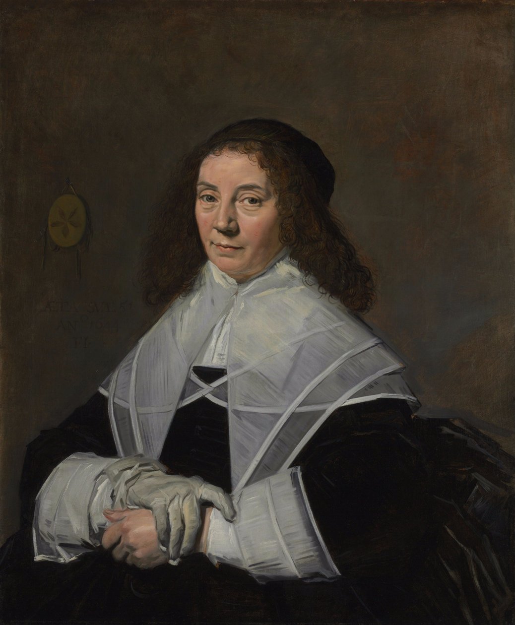 Hollanti: Dorothea Berckin muotokuva (1593-1684) Dorothea Berckin muotokuva tekijältä Frans Hals