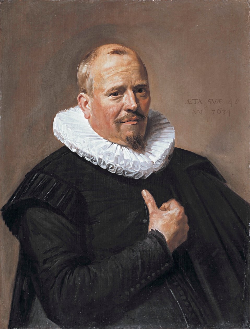 Hollanti: Miehen muotokuva Miehen muotokuva tekijältä Frans Hals