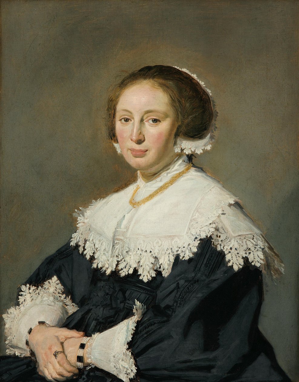 Saksa: Bildnis einer Frau Portrait of a Woman (Naisen muotokuva) tekijältä Frans Hals