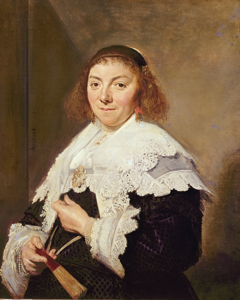 Maria Pietersdochter Olycann, Andries van der Hornin vaimo, 1638. tekijältä Frans Hals