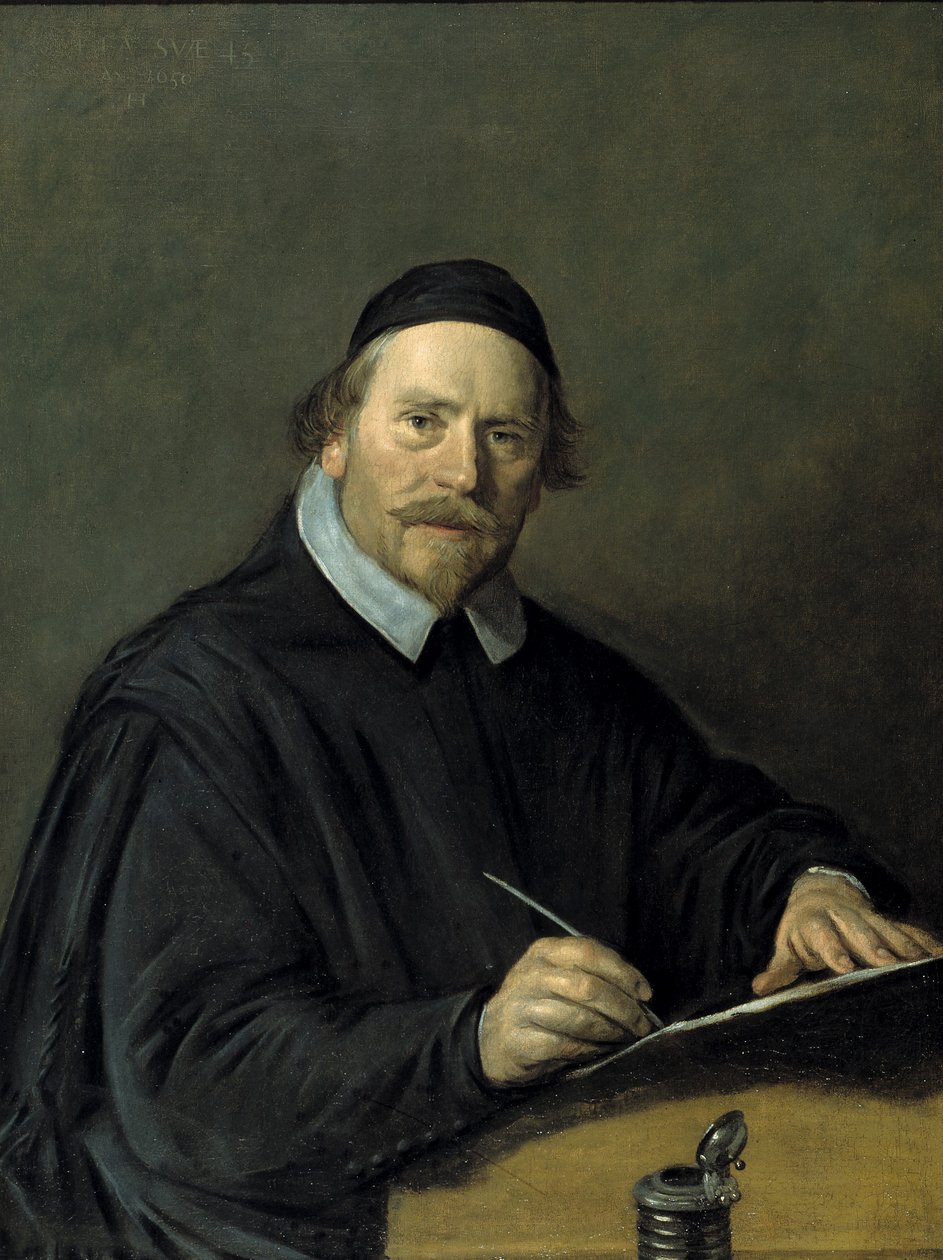 Nicolaas Stenius tai Nicolaas van der Steen, Akerslootin katolinen pastori vuonna 1650. tekijältä Frans Hals