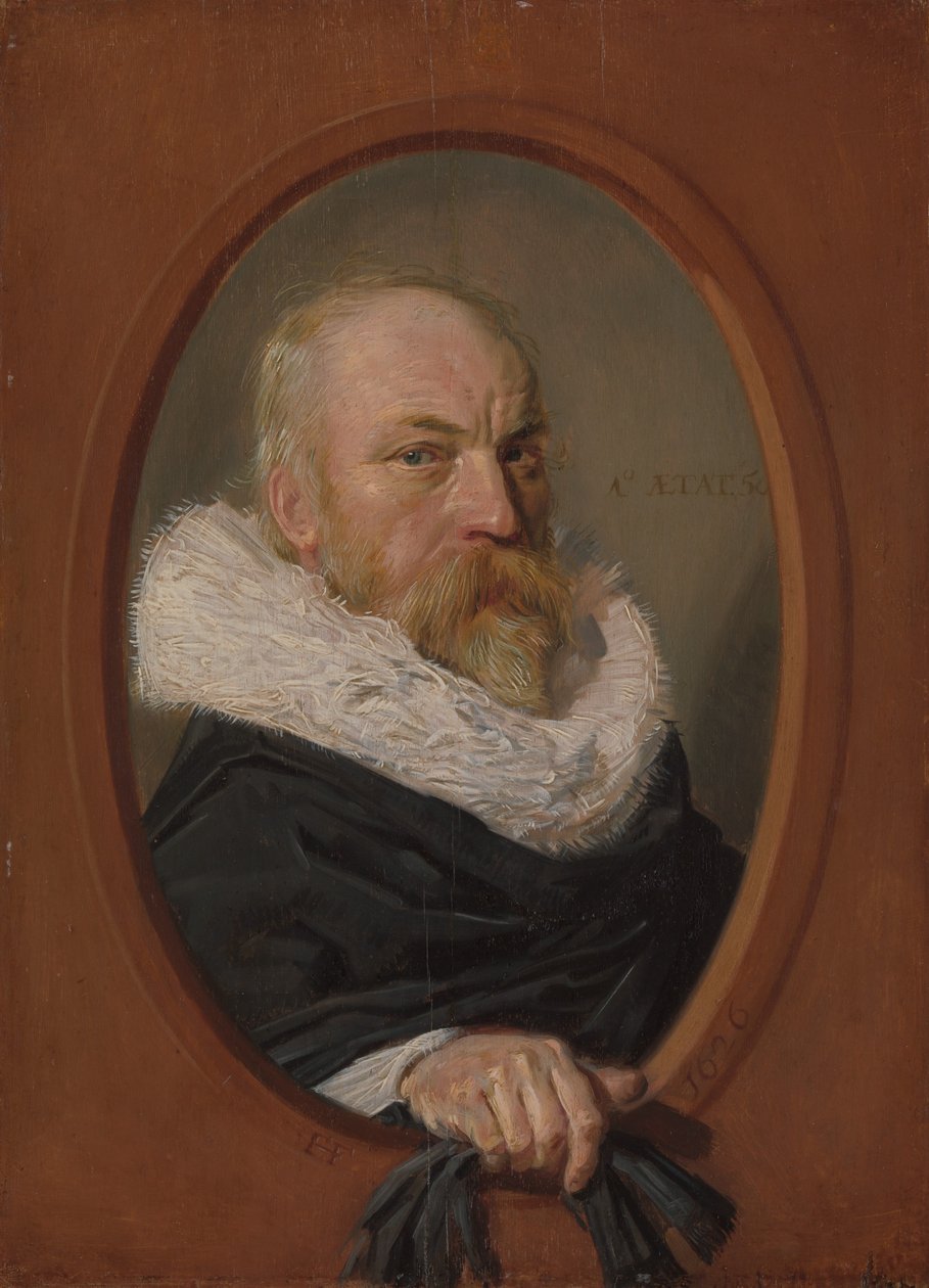 Petrus Scriverius 1576-1660, 1626 tekijältä Frans Hals
