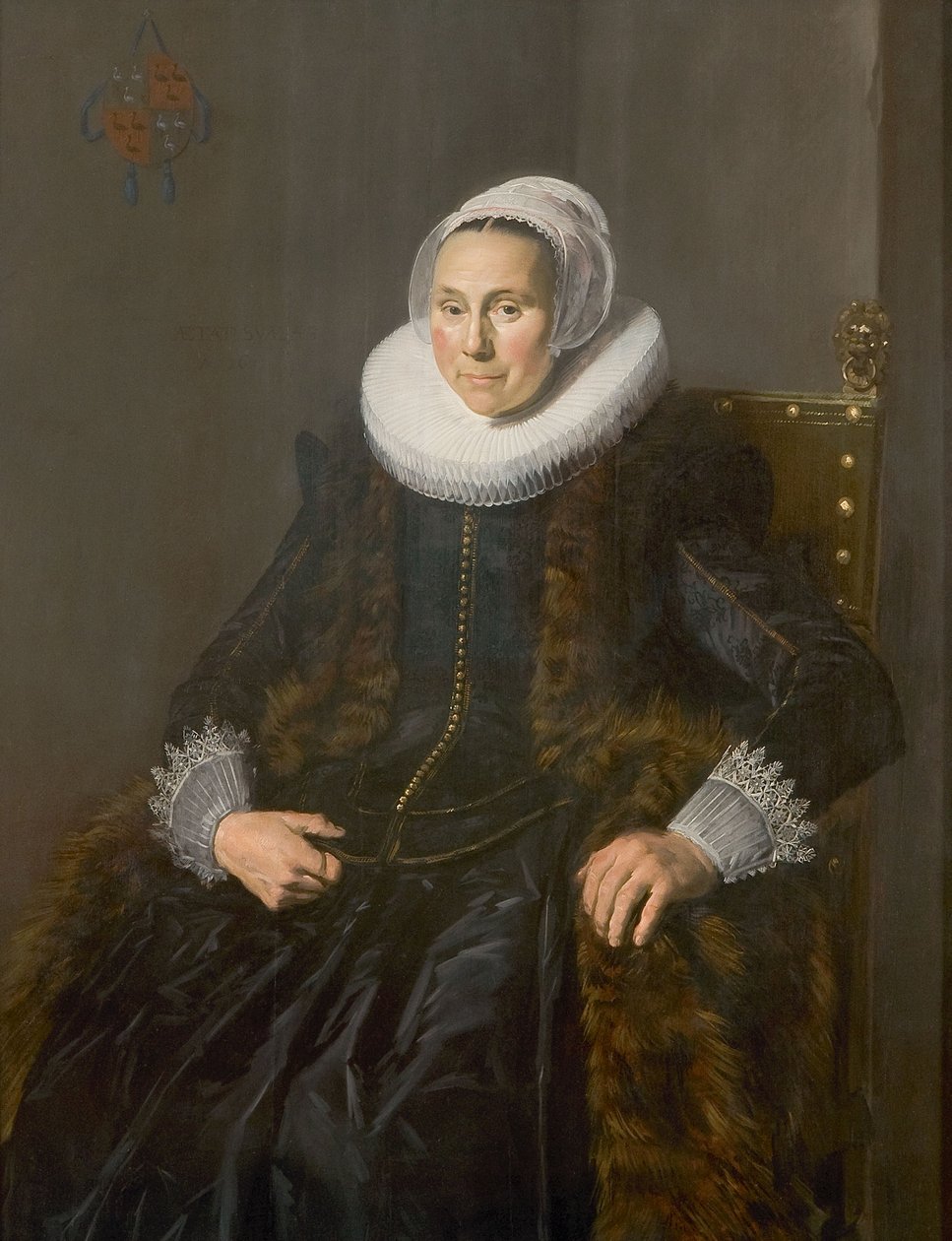 Muotokuva Cornelia Claesdr. Vooght (-) tekijältä Frans Hals