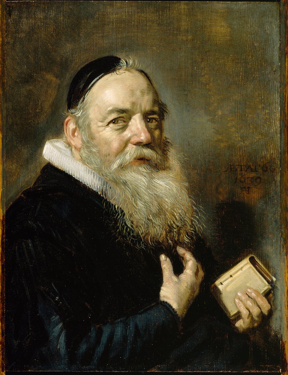 Hendrik Swalmiuksen muotokuva, 1639 (öljy tammilevylle) tekijältä Frans Hals