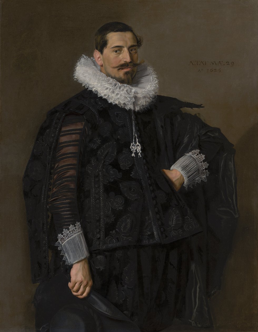 Jacob Pietersz Olycanin muotokuva (1596-1638) tekijältä Frans Hals