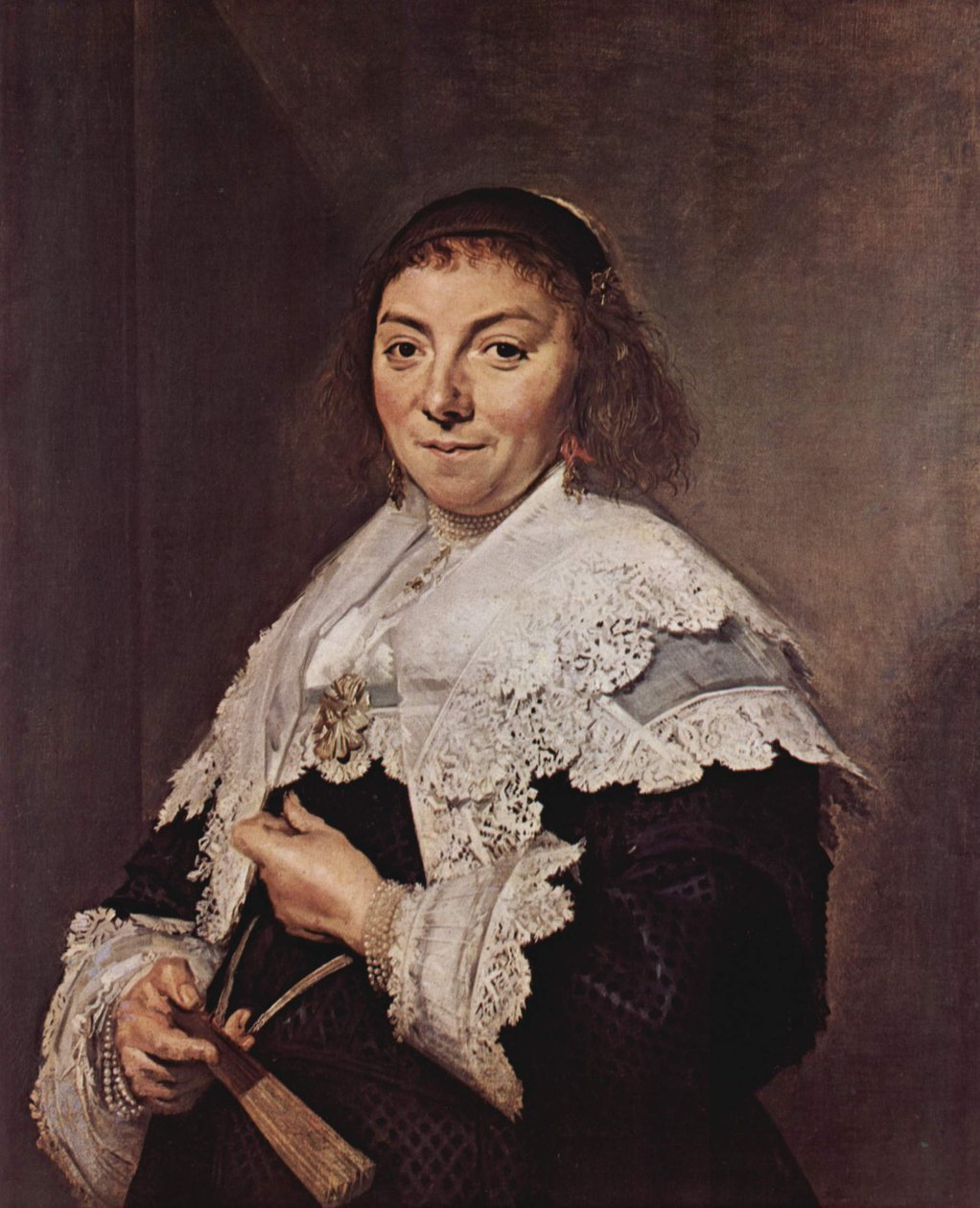 Maria Pietersdr Olycanin muotokuva (1607-1655) tekijältä Frans Hals
