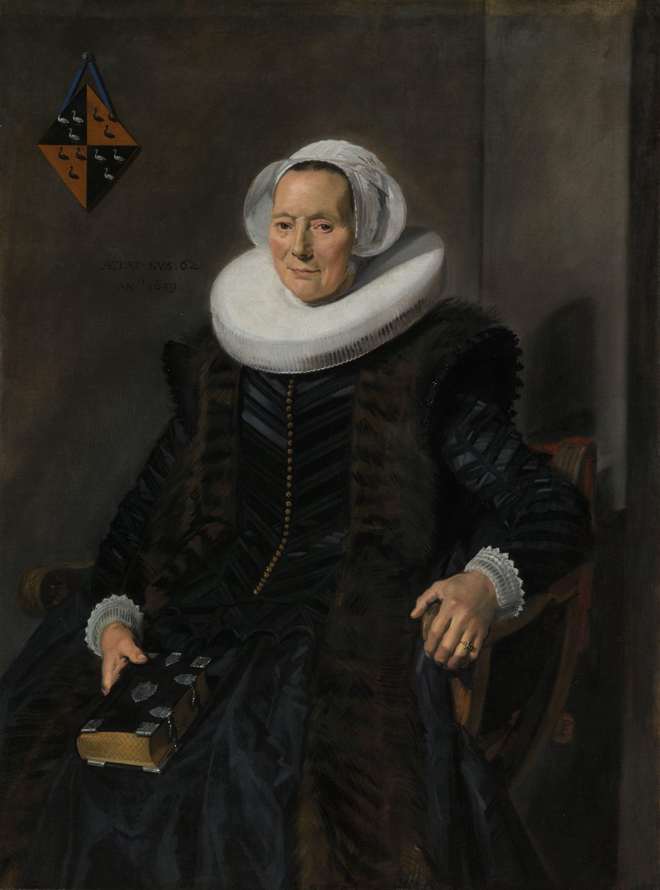 Muotokuva Maritge Claesdr Vooghtista Muotokuva Maritge Claesdr Vooghtista (1577-1644) tekijältä Frans Hals