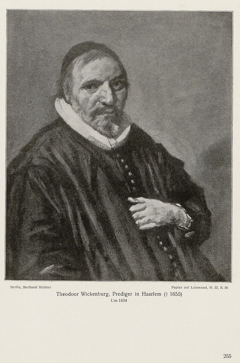 Theodorus Wikenburgin muotokuva tekijältä Frans Hals
