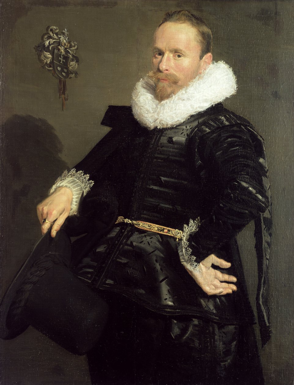 Miehen muotokuva, 1618-20 tekijältä Frans Hals