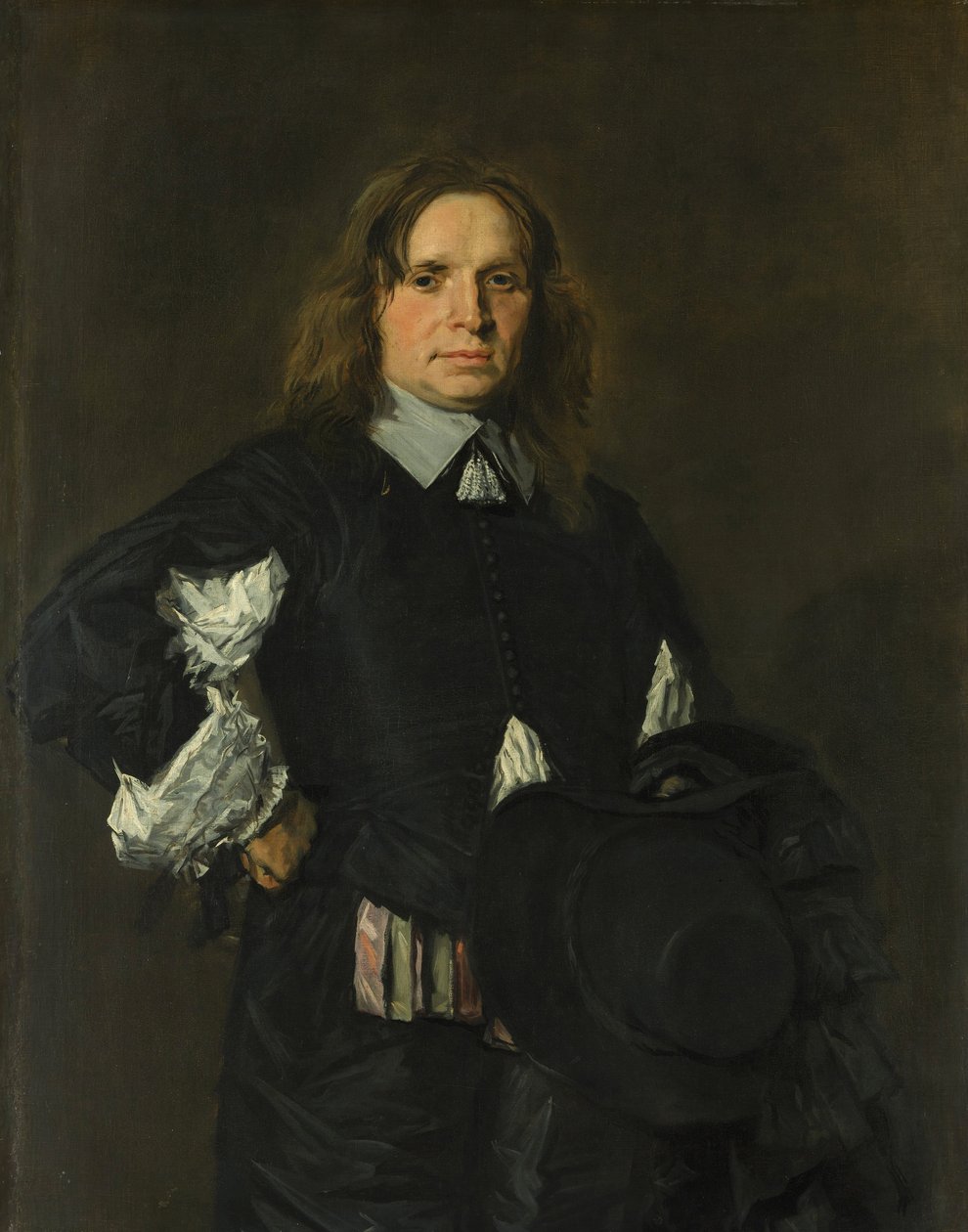 Miehen muotokuva, n. 1610 (öljy kankaalle) tekijältä Frans Hals