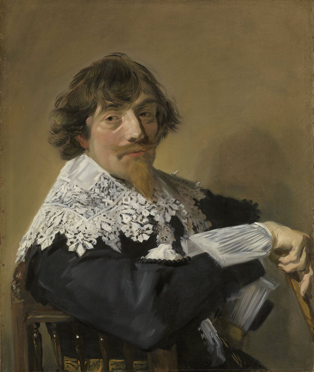 Miehen muotokuva, n. 1635 tekijältä Frans Hals