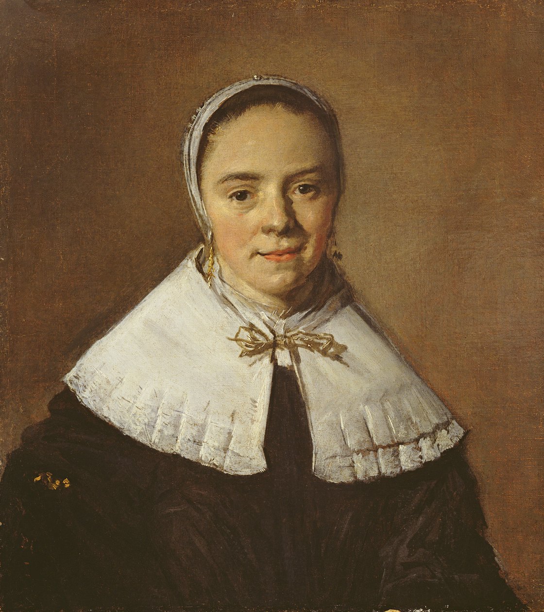 Nuoren naisen muotokuva (öljy kankaalle) tekijältä Frans Hals