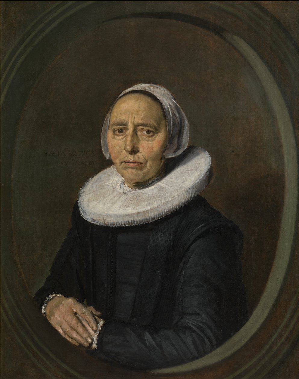 Tuntemattoman, 53-vuotiaan naisen muotokuva tekijältä Frans Hals