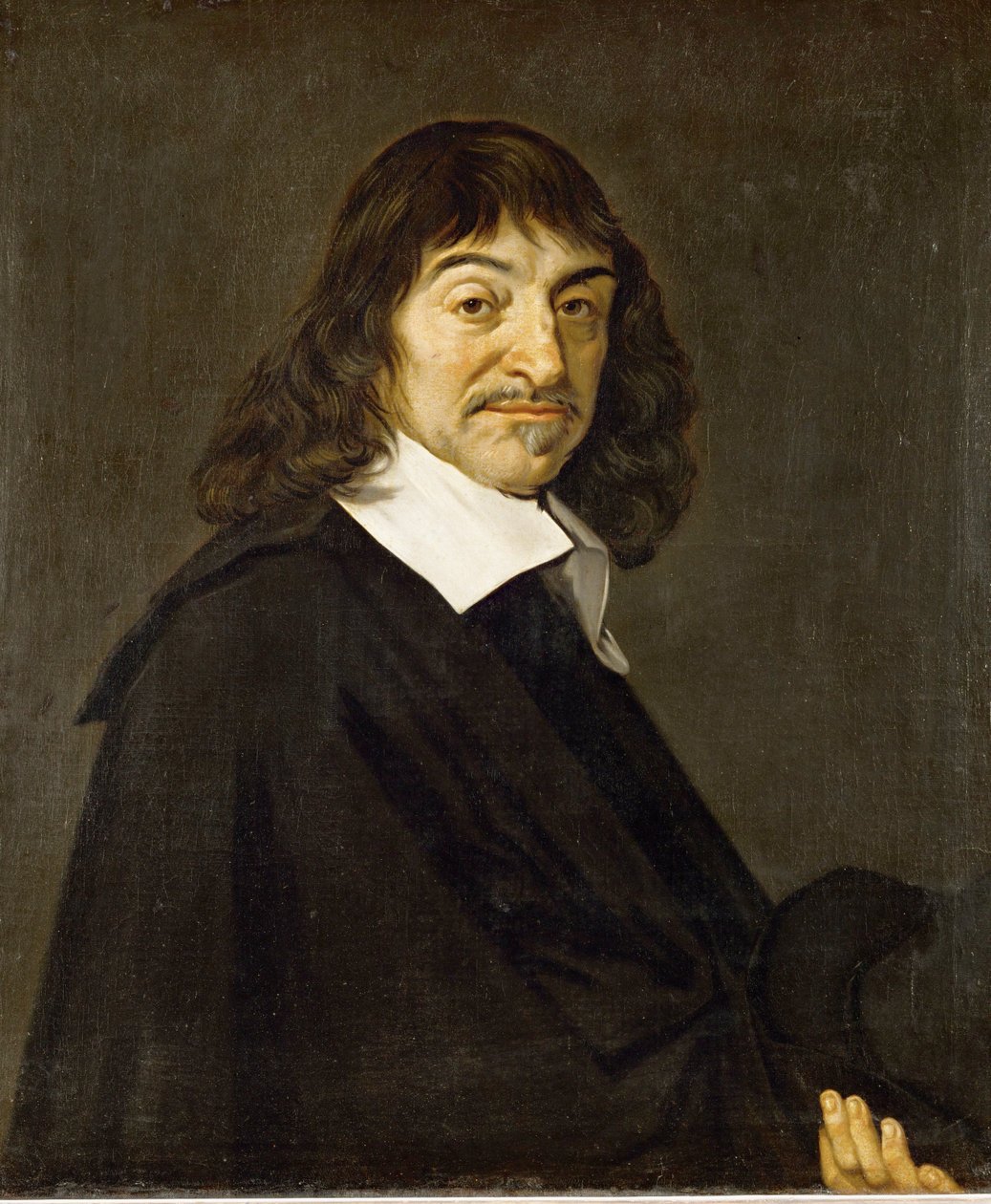 Rene Descartes, muotokuva Frans Halsin kadonneen alkuperäiskuvan mukaan ... tekijältä Frans Hals