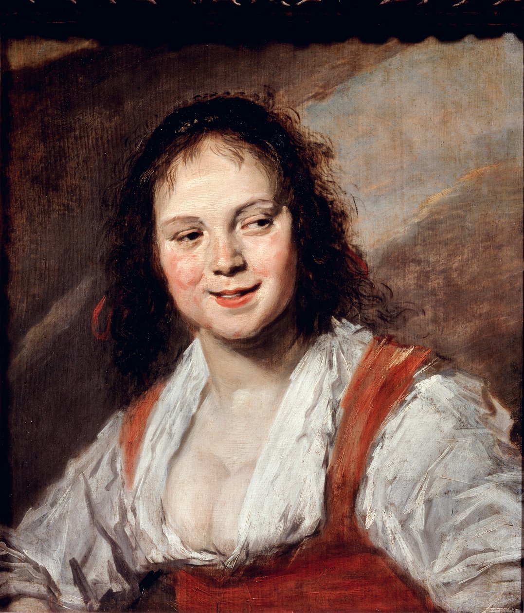 Bohemian, noin 1626 (öljy kankaalle) tekijältä Frans Hals