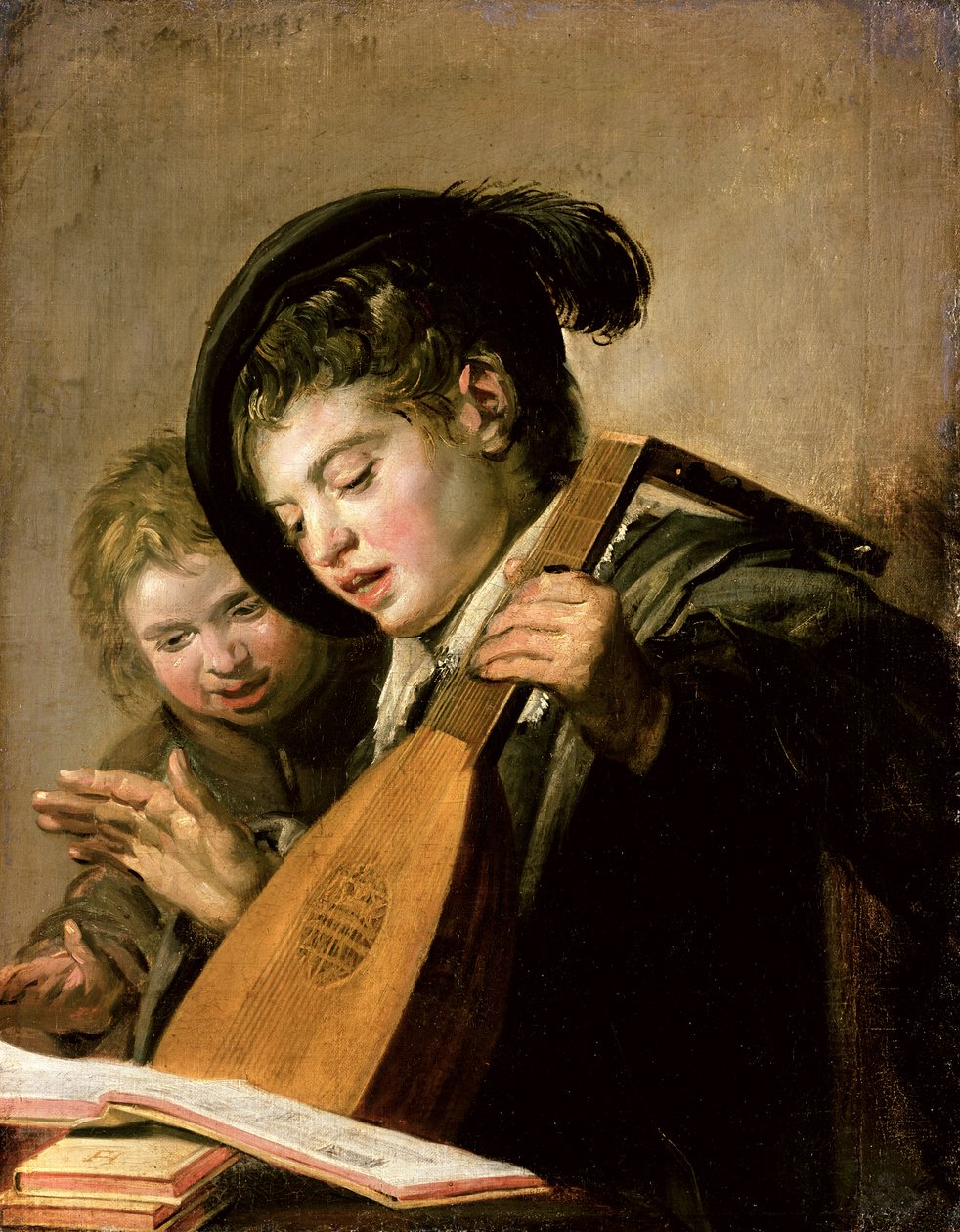 Laulavat pojat tekijältä Frans Hals