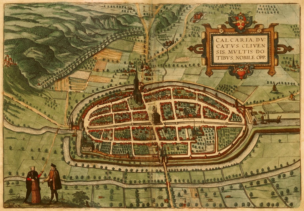 Kalkar Braun Hogenberg 1575 tekijältä Frans Hogenberg