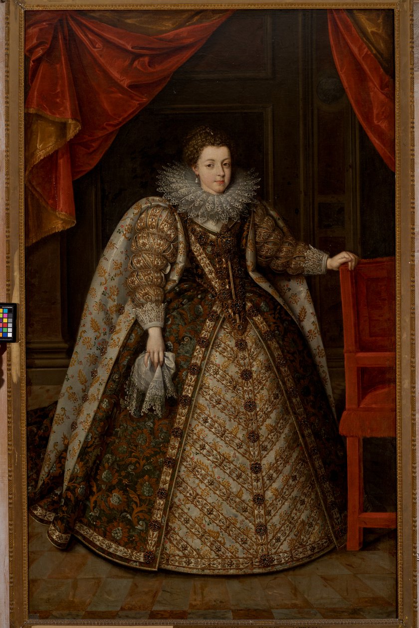 Christine of Savoy, Piemonten prinsessa (1606-1663) tekijältä Frans II (after) Pourbus