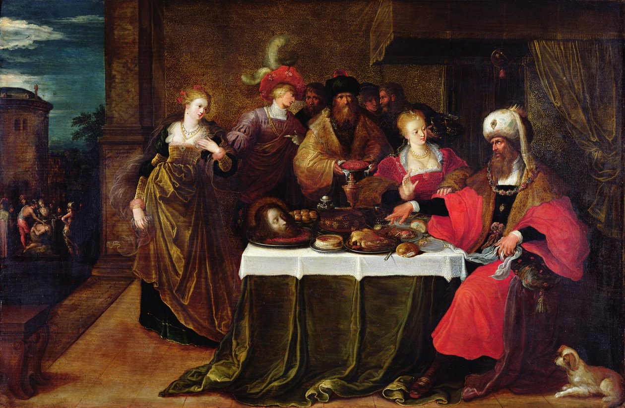 Herodeksen juhla tekijältä Frans II Francken the Younger