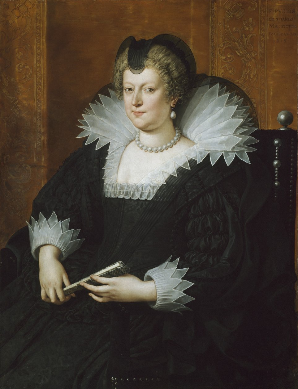 Marie de Medici, 1616 tekijältä Frans II Pourbus