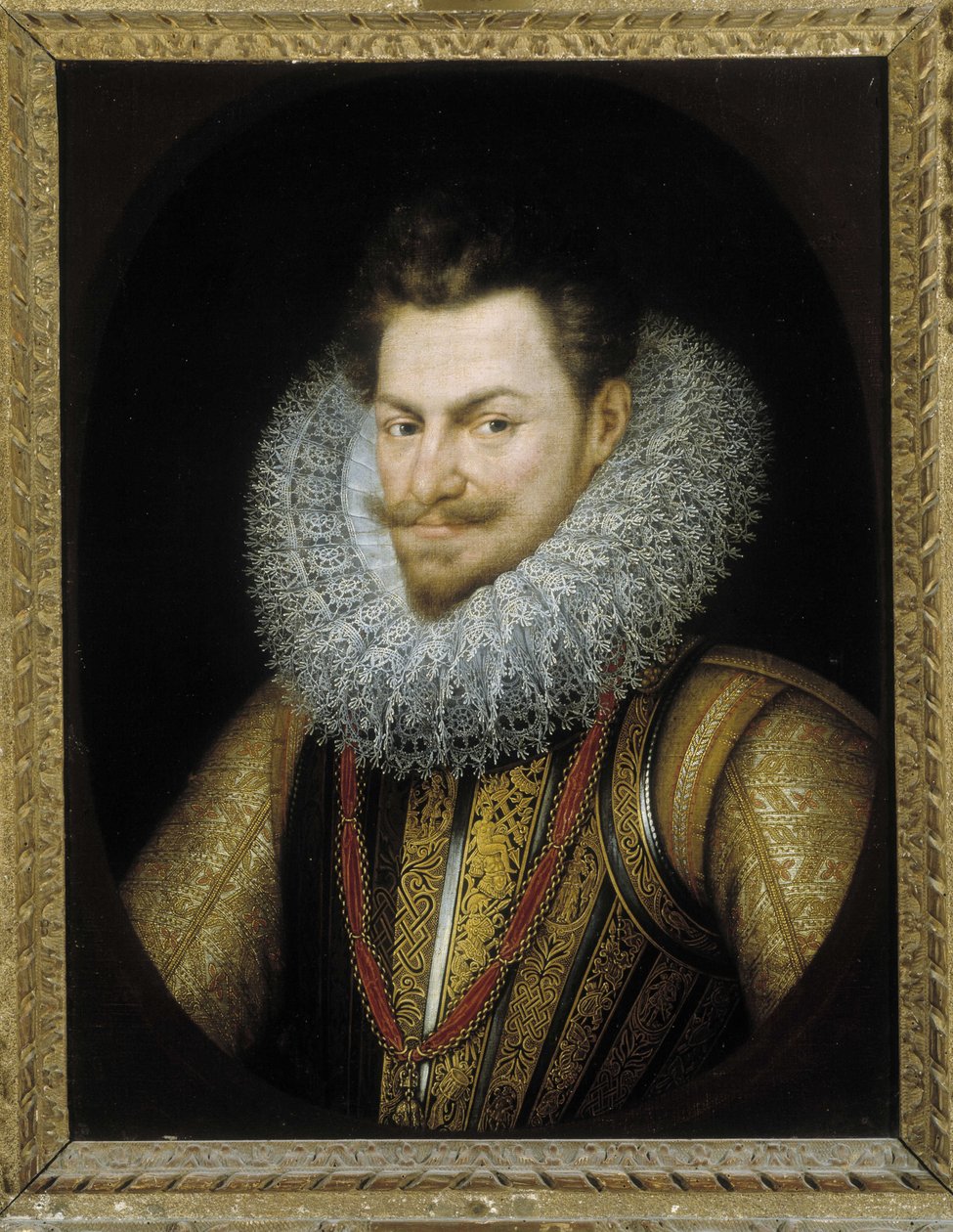 Itävallan arkkiherttua Albertin, Alankomaiden kuvernöörin muotokuva tekijältä Frans II Pourbus