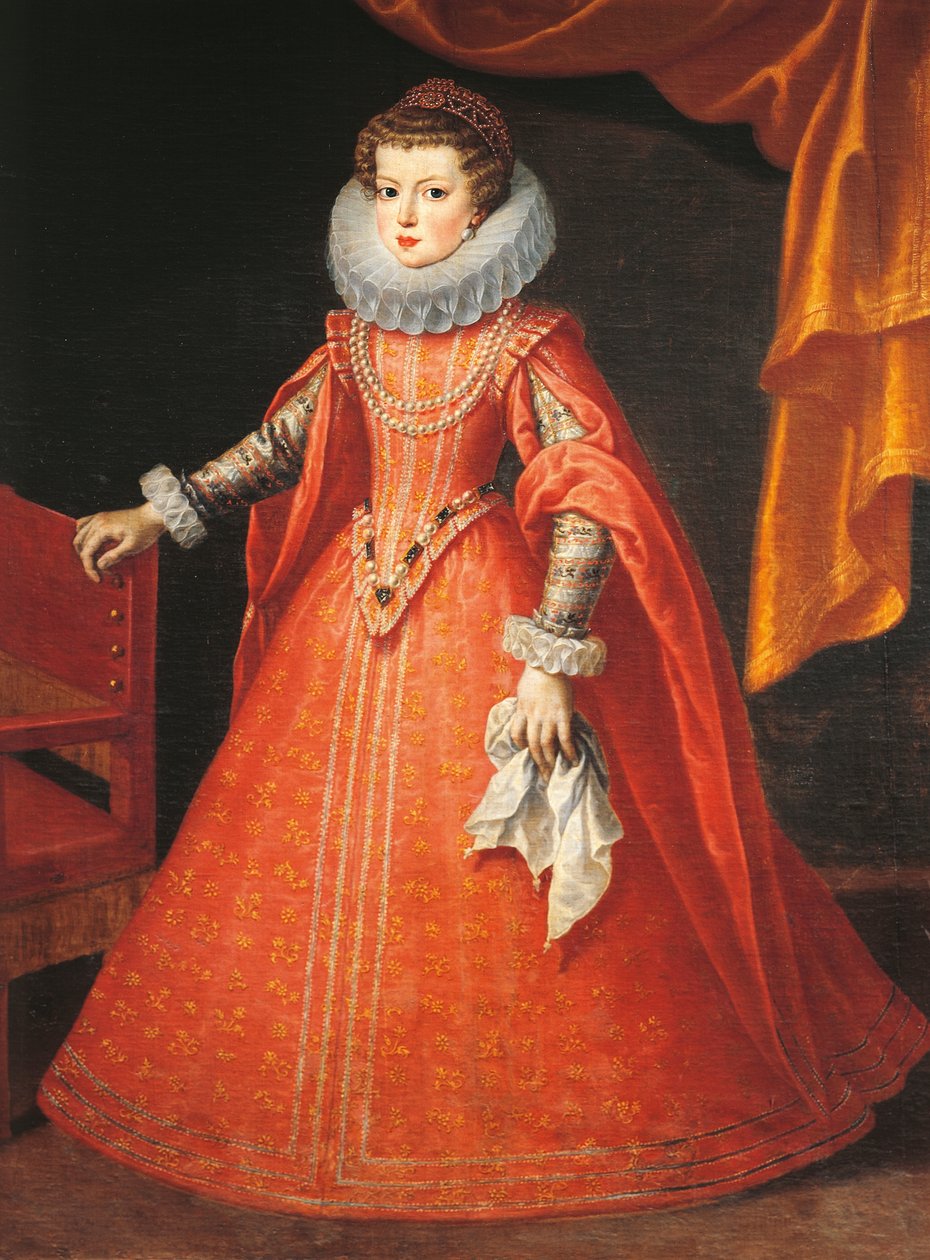Muotokuva Elizabeth Ranskasta (Versailles tekijältä Frans II Pourbus