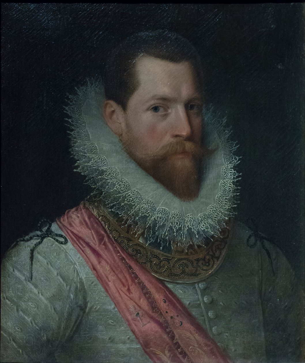 Luigi Carafan muotokuva, noin 1599-1602 (öljy kankaalle). tekijältä Frans II Pourbus