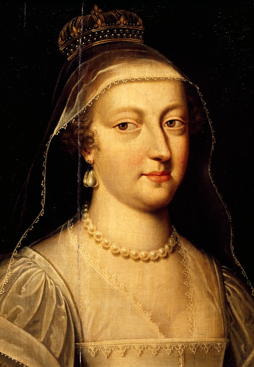 Itävallan Maria Annan muotokuva (San Lorenzo de El Escorial tekijältä Frans II Pourbus
