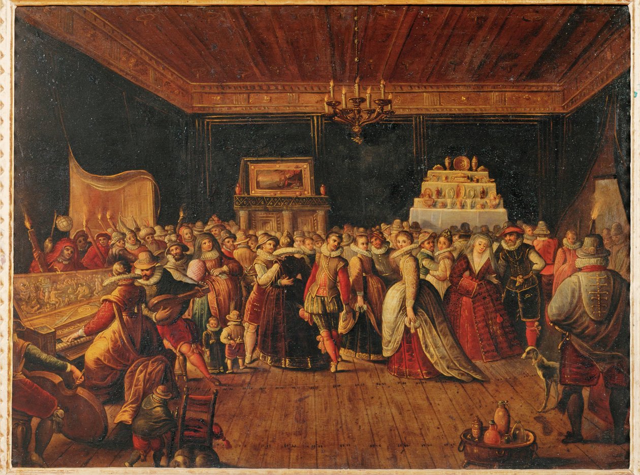 Pallo ... (maalaus kankaalle) tekijältä Frans II the Younger (school of) Francken