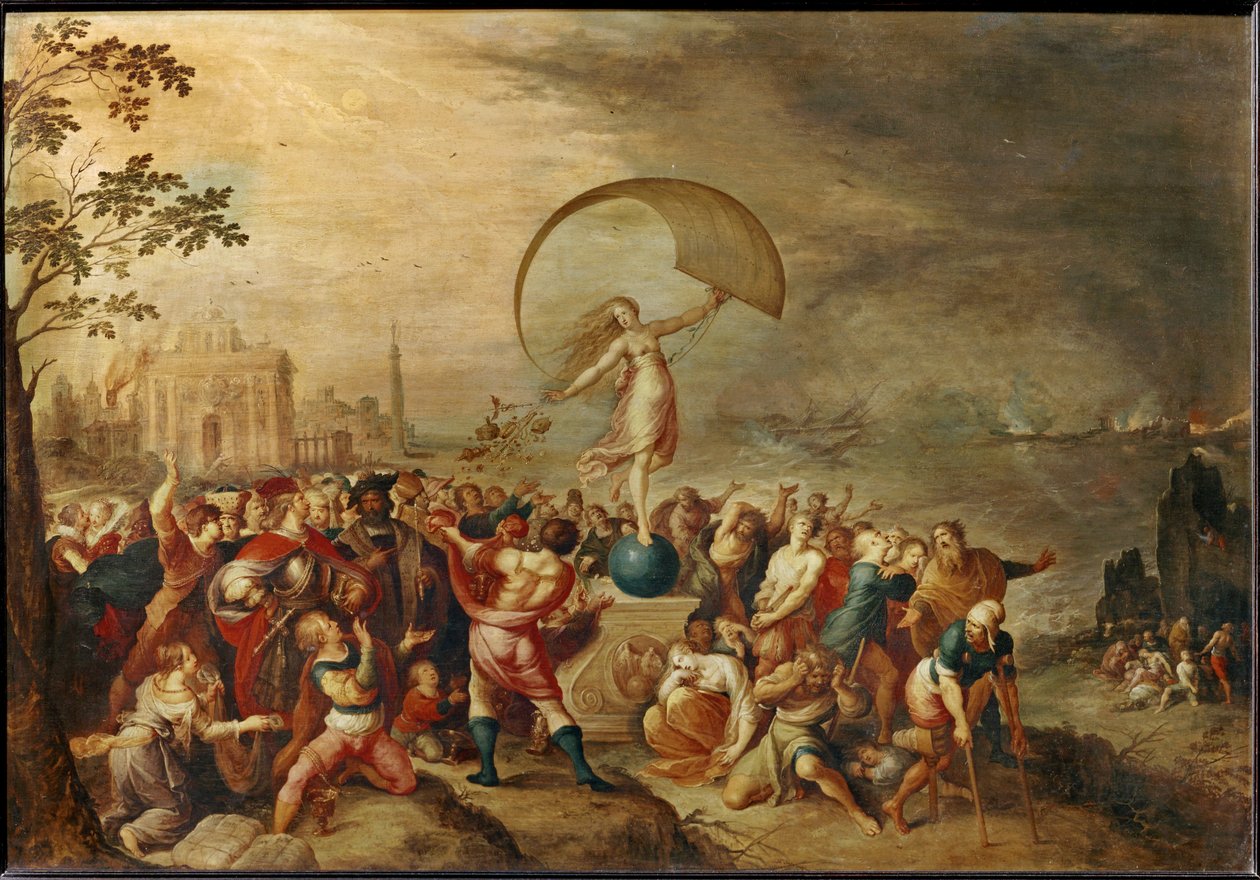 Allegoria onnen ... tekijältä Frans II the Younger Francken