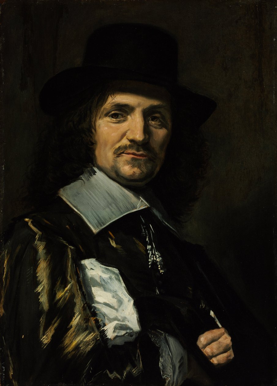 Taidemaalari Jan Asselijnin muotokuva 1610-1652 tekijältä Frans I Hals