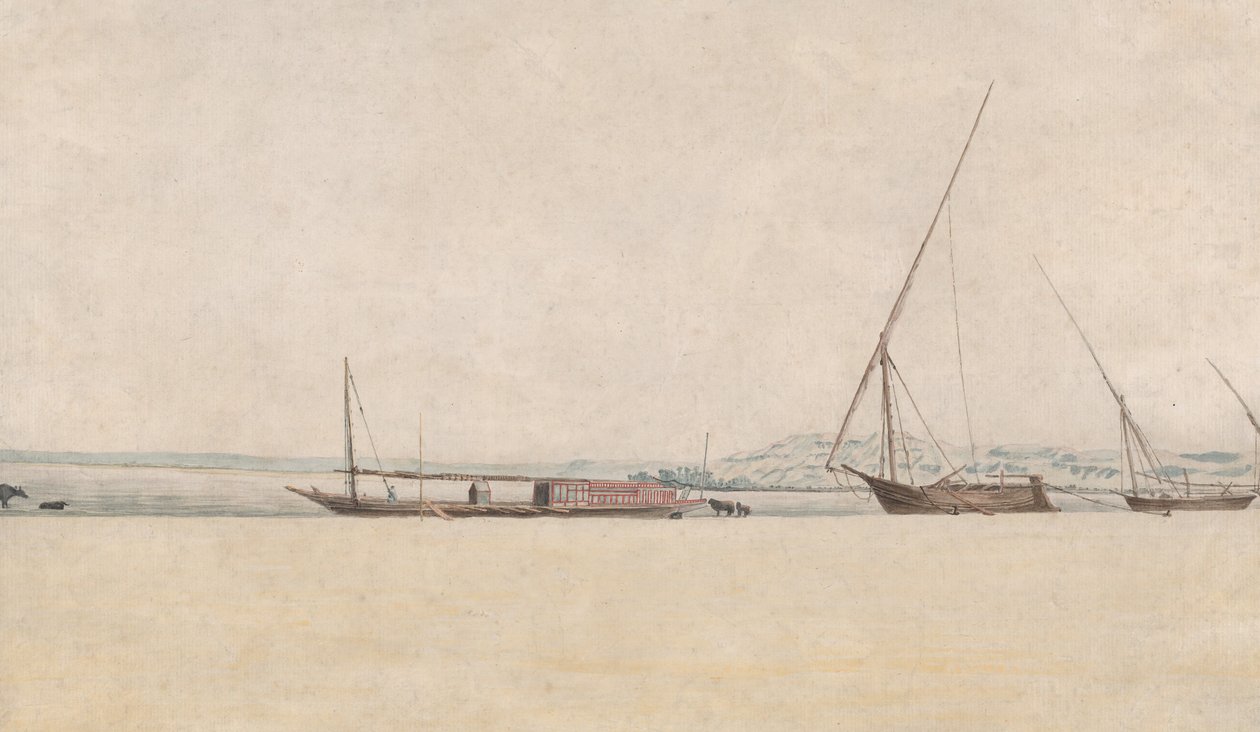 Trooppinen rannikkomaisema, 1600-luku. tekijältä Frans Post.