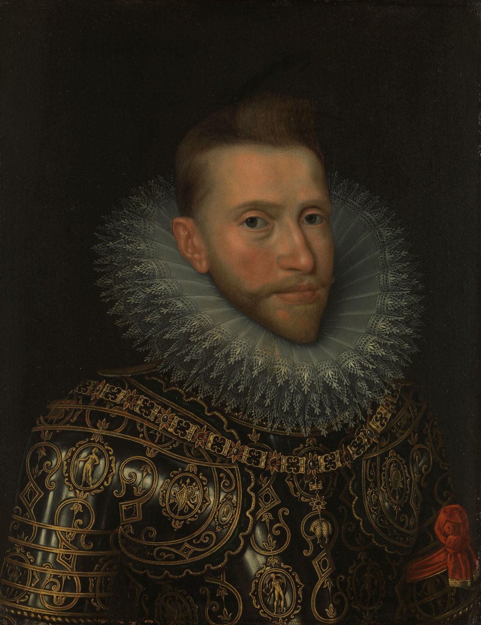 Itävallan arkkiherttua Albertin (1559-1621) muotokuva tekijältä Frans Pourbus (II) (workshop of)