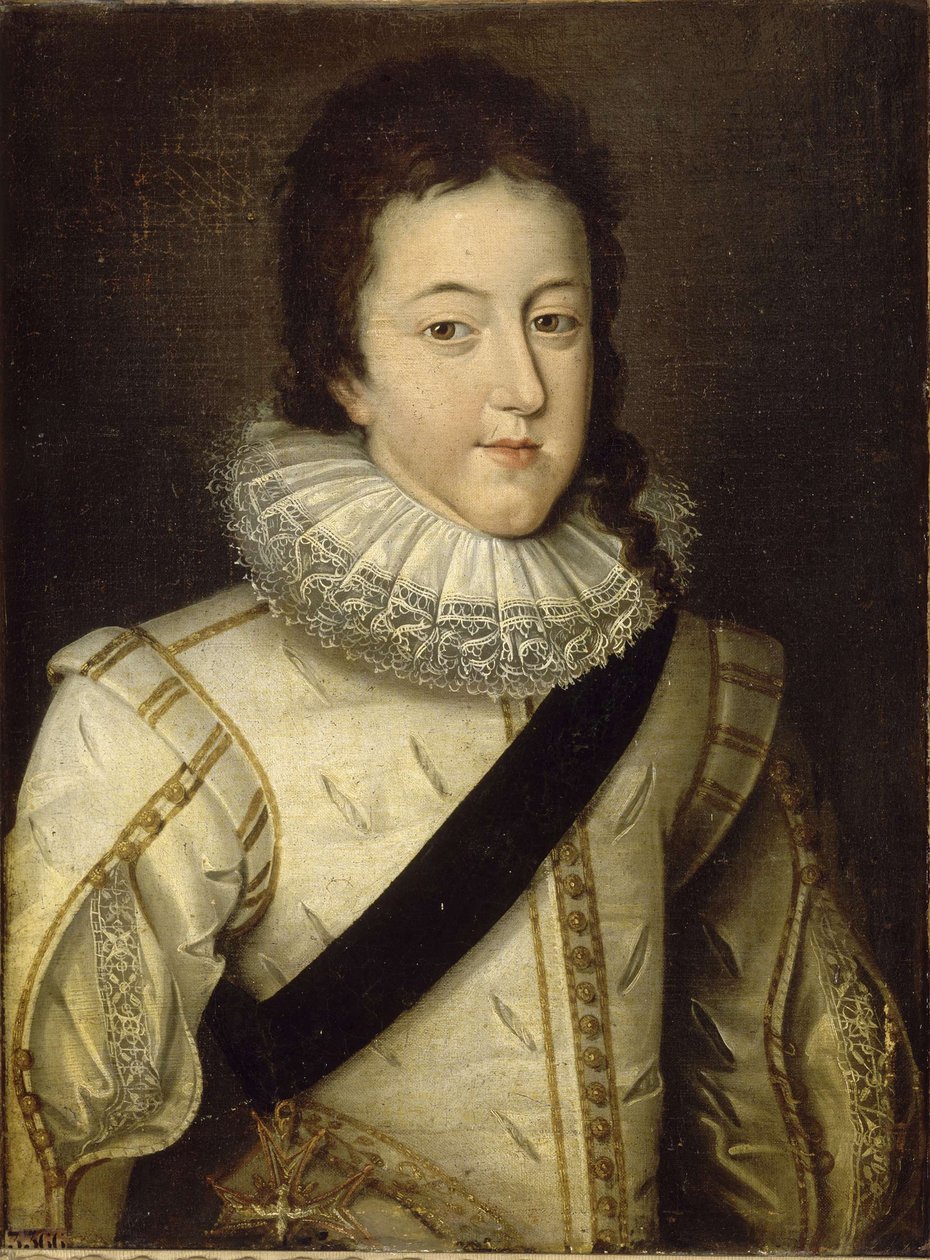 Ludvig XIII, Ranskan ja Navarran kuningas 1601-1643 Dauphinina tekijältä Frans Pourbus