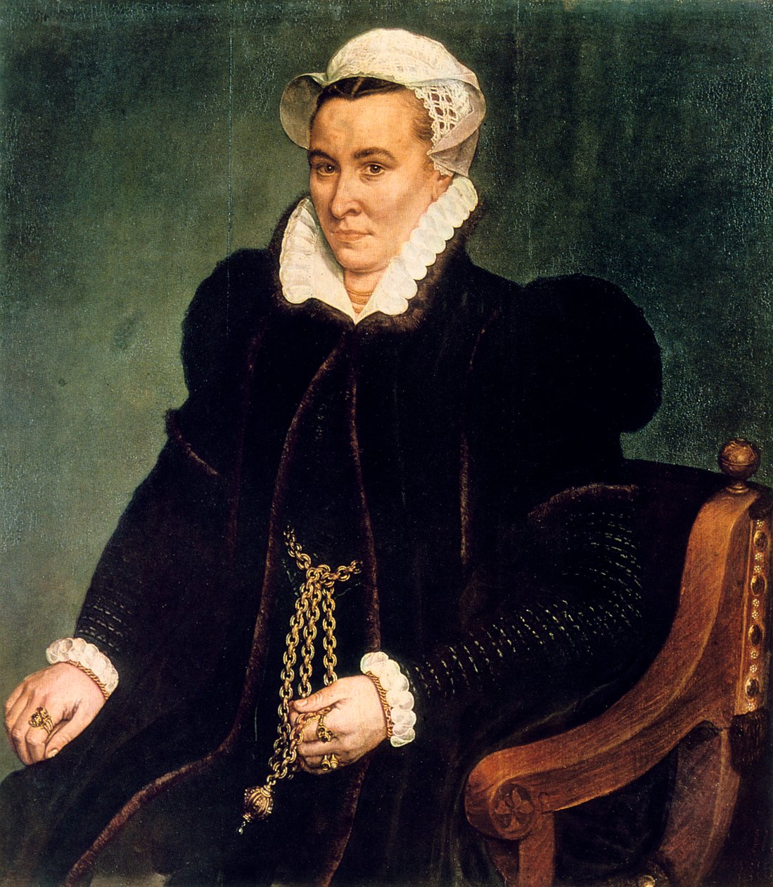 Naisen muotokuva, c1565-1581 tekijältä Frans Pourbus the Elder