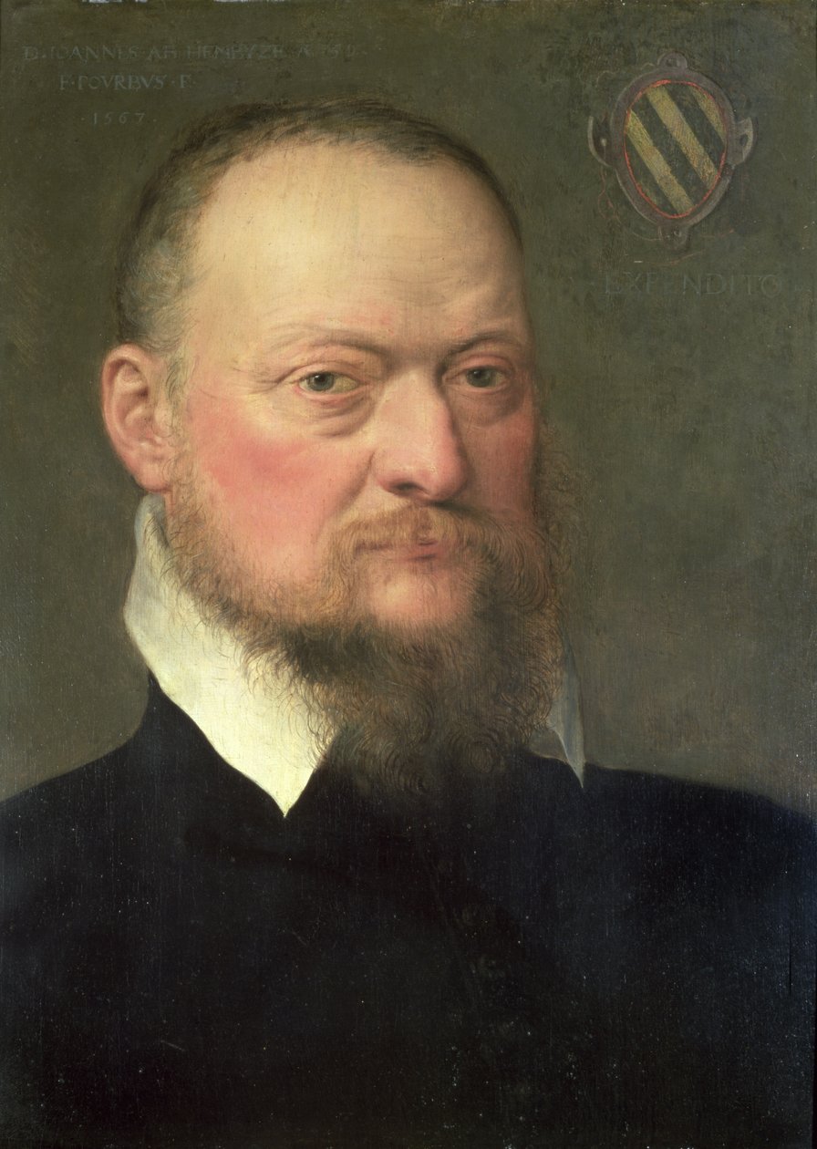 Jan van Hembyze (1513-84), Gentin kalvinistien seuraaja, 1567 tekijältä Frans Pourbus the Younger